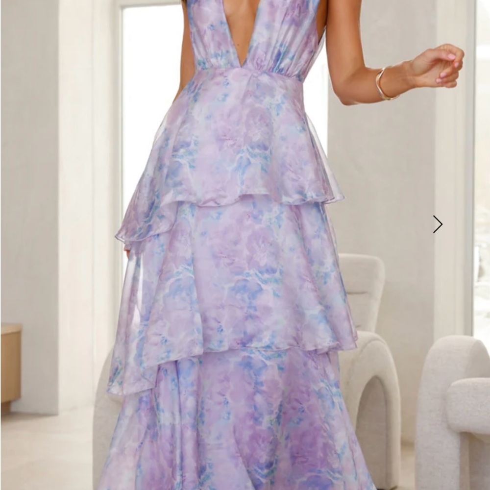 Hello Molly - Fashion Location Maxi Dress - light Purple - XS